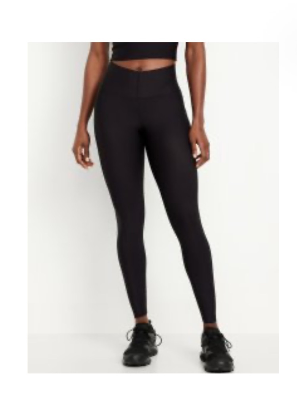 2 pair of Old navy High-Waisted PowerSoft Sculpt 7/8 Pocket Leggings Large